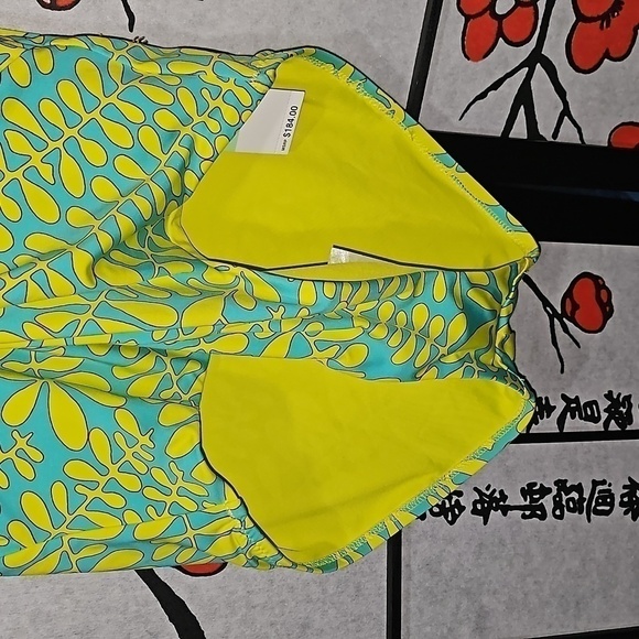 Trina Turk Spa & Swim Collection Trellis Floral Swimsuit Size 8 NWT - Picture 6 of 9